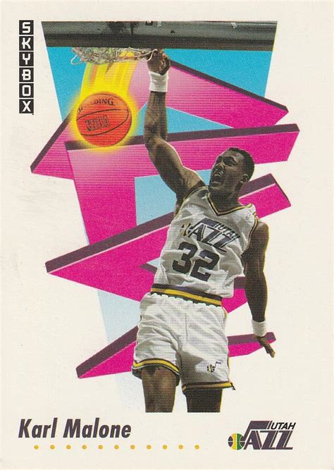 1991 92 SkyBox 283 Karl Malone Trading Card Database