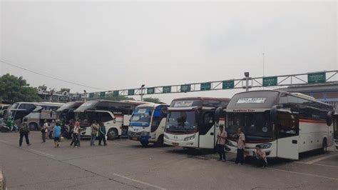 Pemudik Mulai Terlihat Di Terminal Induk Bekasi Hari Ini Kapan