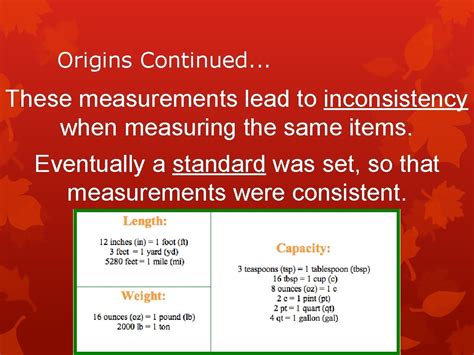 English vs Metric Combating Measurement Systems Accuracy Precision