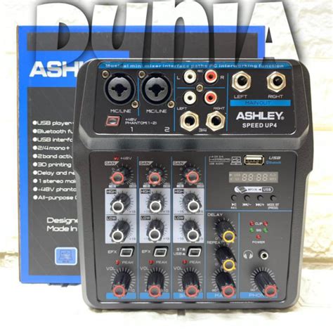 Jual Mixer Ashley Speed Up Effect Delay Usb Bluetooth Efx Efx