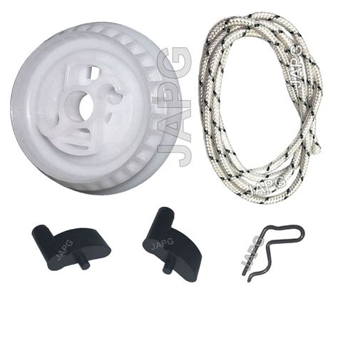 Pull Starter Repair Kit Pulley Rope Rotor Pawl For Stihl Hs45 Hs81 Bg45