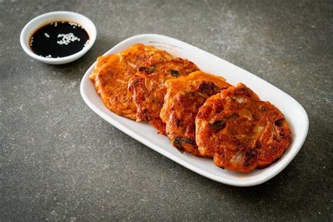 Kimchi Pancake - Corrie Cooks