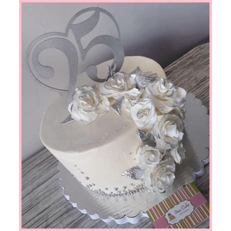 Top Imagen Aniversario Pastel De Bodas De Plata Abzlocal Mx