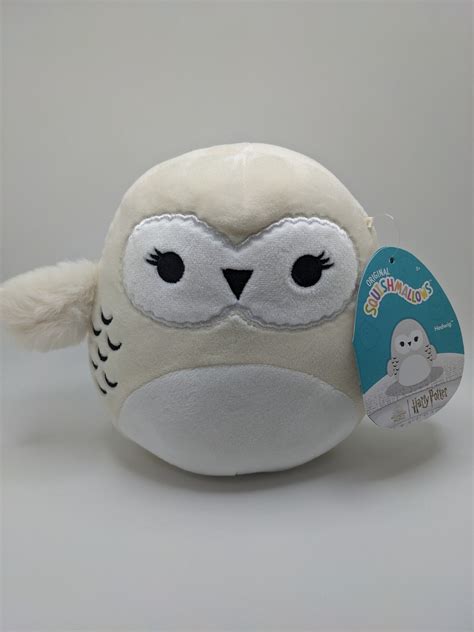 Squishmallow Harry Potter Hedwig the Owl 6/7 Inch Plush - Etsy