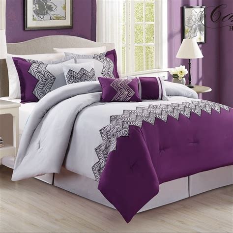 Fashion Street Emparial 7 Piece Embroidered Comforter Set 18467201 Shopping