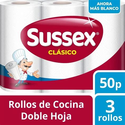 Papel De Cocina Sussex Cl Sico M S Blanco X Pa Os Sergio