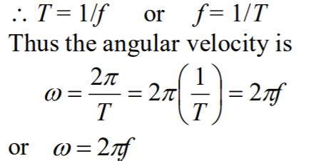 Circular Motion Velocity Formula