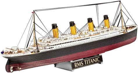 Titanic Gift Set Edi O De Centen Rio C Tintas Cola E P Revell