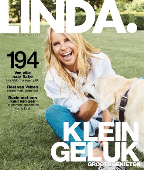 Tijdschrift Linda Magazine 194 September 2020 Pers Wereld