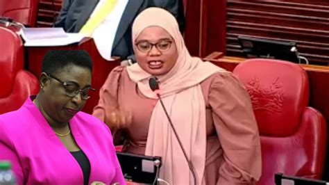 Mnaonea Aisha Jumwa Drama As Senator Miraj Defends Cs Aisha Jumwa