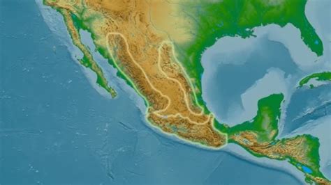 Sierra Madre Oriental Mexico Map