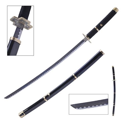 Sword Fort Roronoa Zoro Swords Real Steel Handmade Katana Japanese