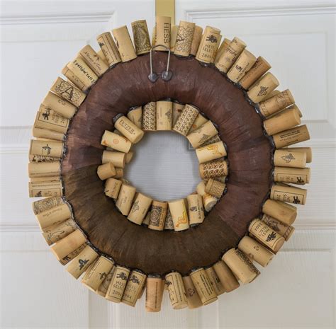 Cork Wreath - Etsy