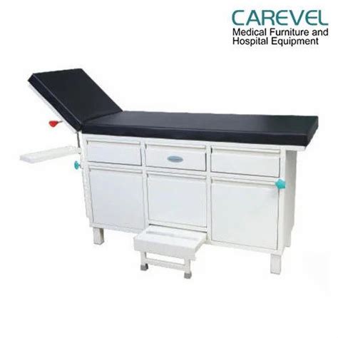 Carevel Standard Examination Couch With Cabinet 1870 L X 560 W X 810 H