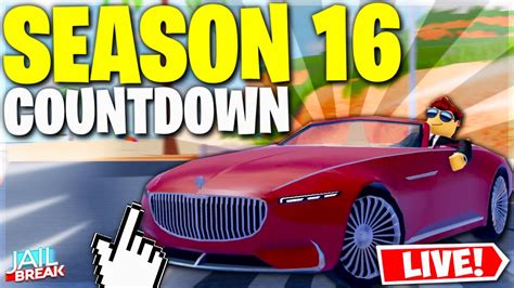 Live Jailbreak Season Is Almost Here Grinding W Viewers