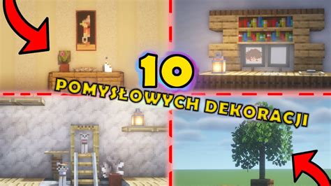 Pomys Owych Dekoracji W Minecraft Youtube