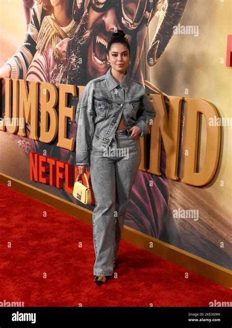 Los Angeles California Usa 9th Novmeber 2022 Actress Auli I Cravalho Attends The Los Angeles