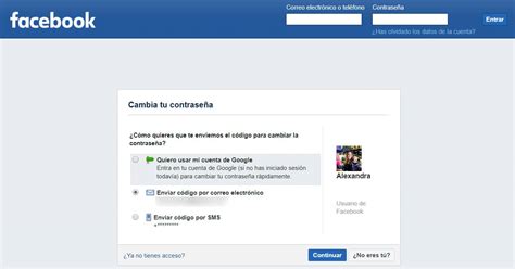 Qué hacer si no recuerdas la contraseña de Facebook