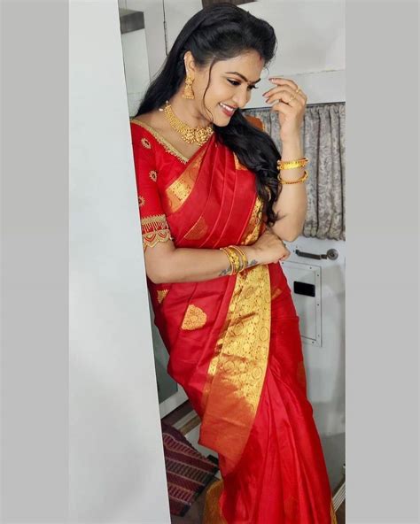 Rachitha Mahalakshmi Beautiful Bridal Wedding Saree