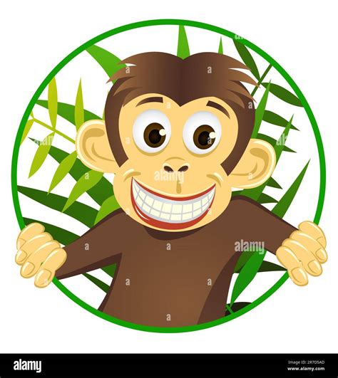 Chimpanzee Cartoon Vector Stock Vector Image And Art Alamy