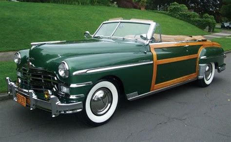 1949 Chrysler Town And Country Convertible 8l Chrysler Town And Country