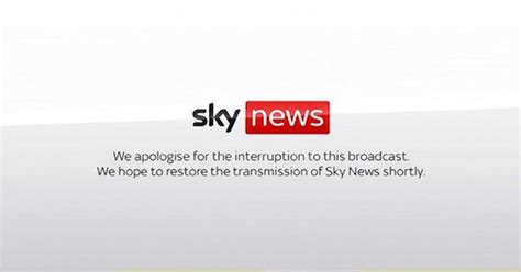 Sky News Broadcast Goes Off Air After Mass It Outage Metro News