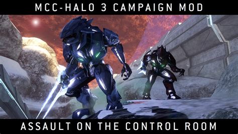 Halo Mcc Halo Campaign Mod Assault On The Control Room Youtube