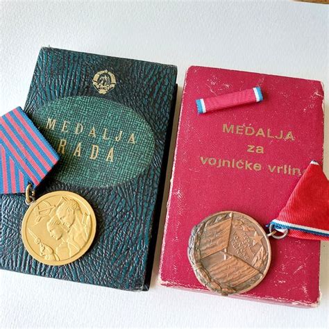 Yugoslavia - Army/Infantry - 2 Medals,Tito Period in - Catawiki