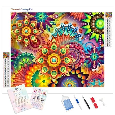 Floral magic Diamond Painting | Ships From USA – Diamondpaintingpro