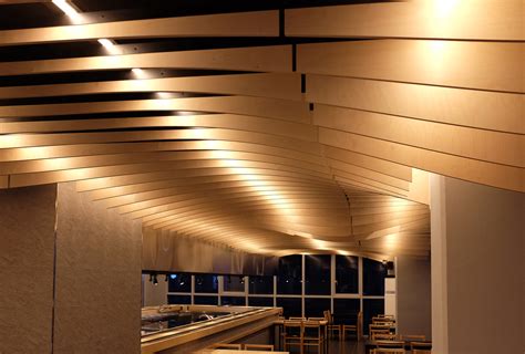 Wave Ceiling Louver Andrw Jinho Ahn