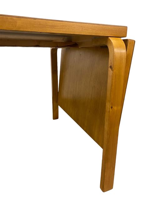 Alvar Aalto Foldable Table In Birch Artek 1950s For Sale At 1stDibs