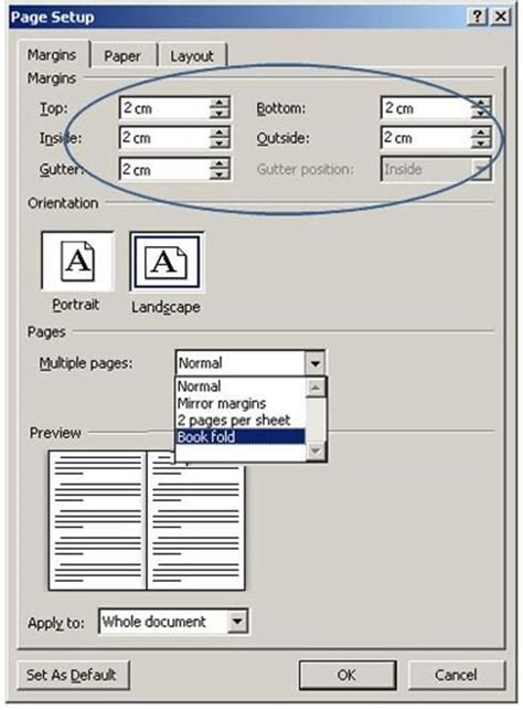 Create And Print Booklets In Word