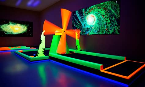 glow   dark mini golf glowgolf groupon