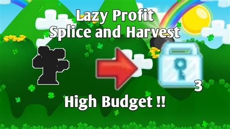 Growtopia Best Lazy Profit 2021 NO FARMING HIGH BUDGET YouTube