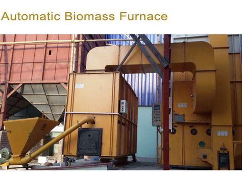 Classic Biomass Furnace Husk Burner With Automatic Feeding And Ash