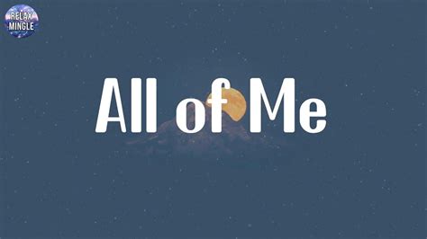 All Of Me John Legend Lyric One Direction Meghan Trainor YouTube