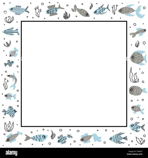 Seafood Clipart Border