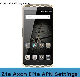 Zte Axon Elite Apn Settings G G G Lte Volte Internet Setting