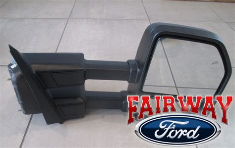 2021 2022 2023 F 150 Oem Genuine Ford Power Trailer Tow Mirrors Manual Fold No Camera Blis Ml3z