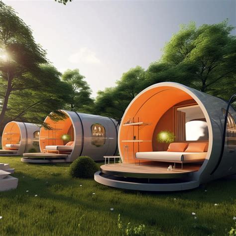 Wholesale Luxury Ft Residential Mobile Capsule Aluminium Prefab