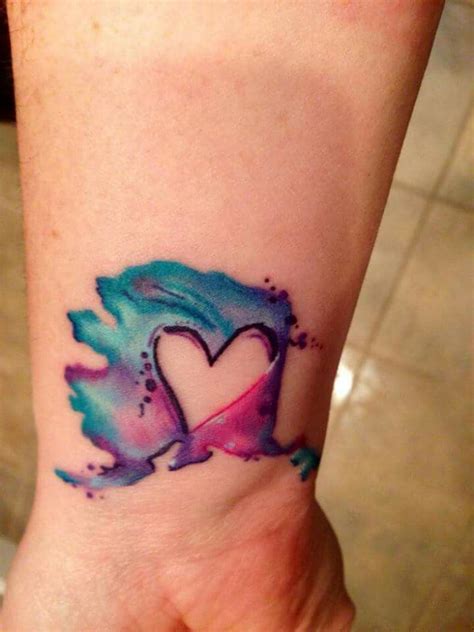 Watercolor Wrist Tattoo Designs, Ideas and Meaning - Tattoos For You