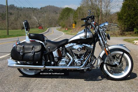 2003 Harley Davidson 100th Anniversary Heritage Springer Flstsi Pristine