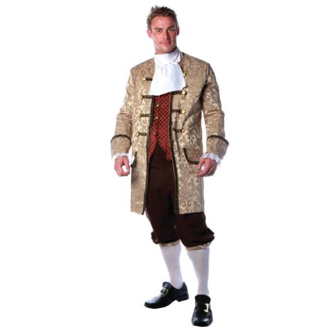 colonial man adult costume gypsy treasure costumes cosmetics