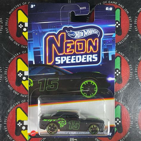 Hot Wheels Neon 15 Dodge Challenger SRT Hellcat Shopee Malaysia
