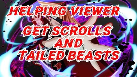 Shindo Life Live Helping Viewers Get Jins Scrolls Rell Games