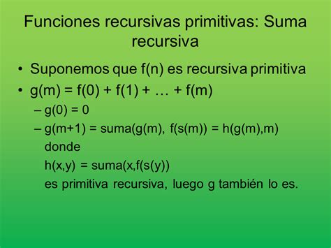 Funciones Recursivas Monografias