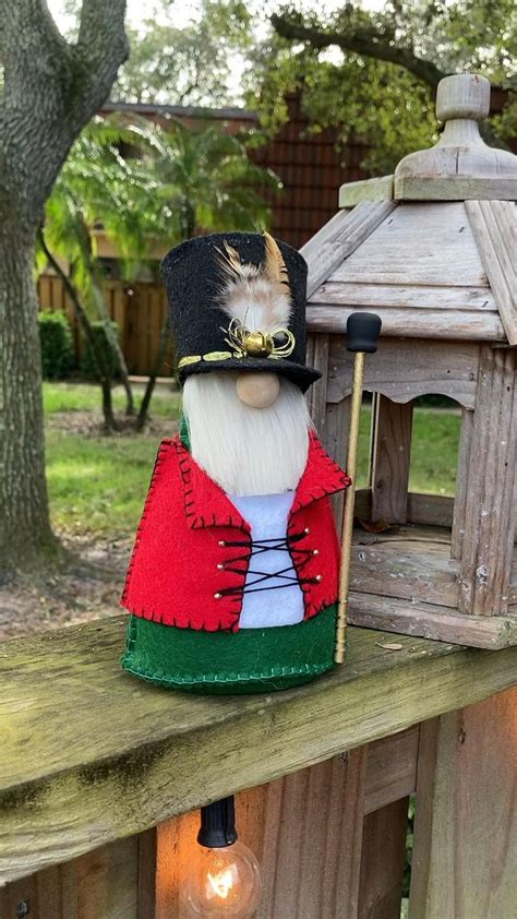 Nutcracker Gnome Christmas Gnome Holiday Gnome Gnome Shelf Sitter