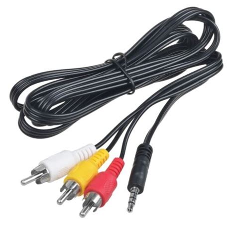 Ft Rca A V Audio Video Cable For Panasonic Vjaw Vjaw Vjaw