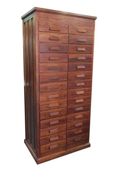 Tall Oak File Cabinet - Wooden Nickel Antiques