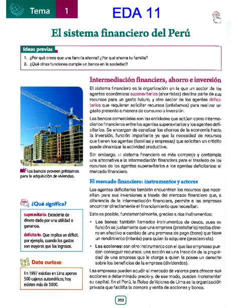 EL Sistema Financiero EN EL PERÚ - Economía - Studocu